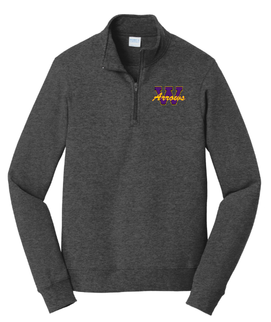 Arrows Fleece 1/4-Zip Pullover Sweatshirt