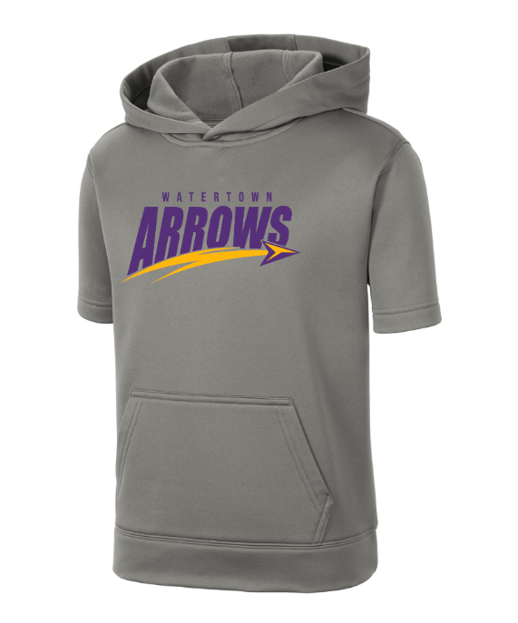 Arrows YOUTH Short Sleeve Hooded Pullover