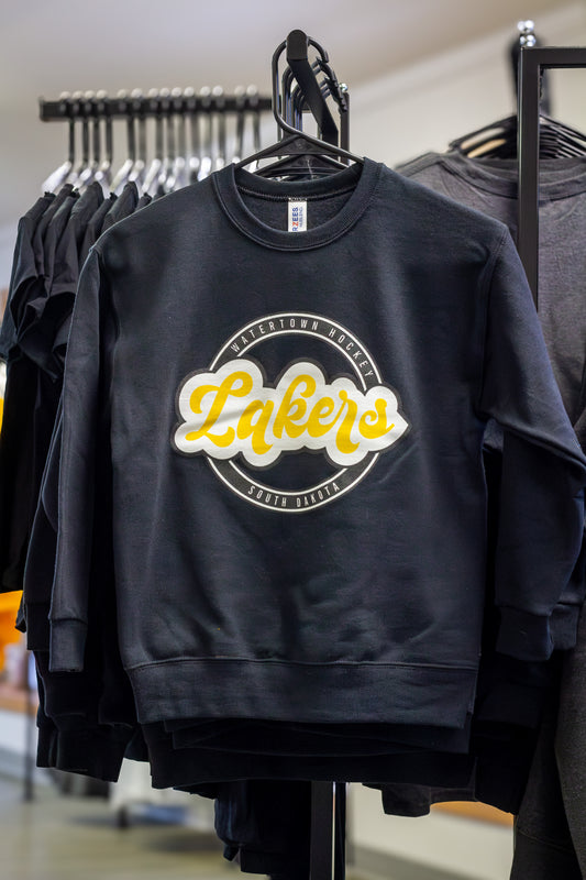 Lakers Circle Youth Crewneck