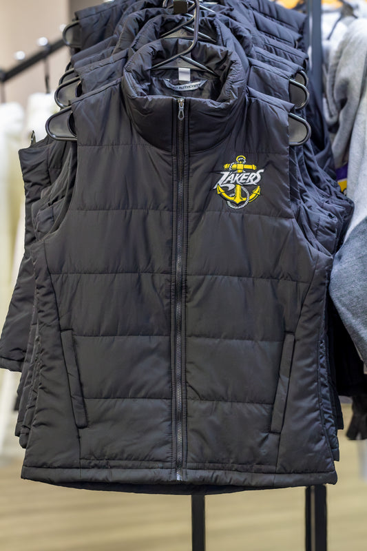 Lakers Ladies Puffer Vest Anchor