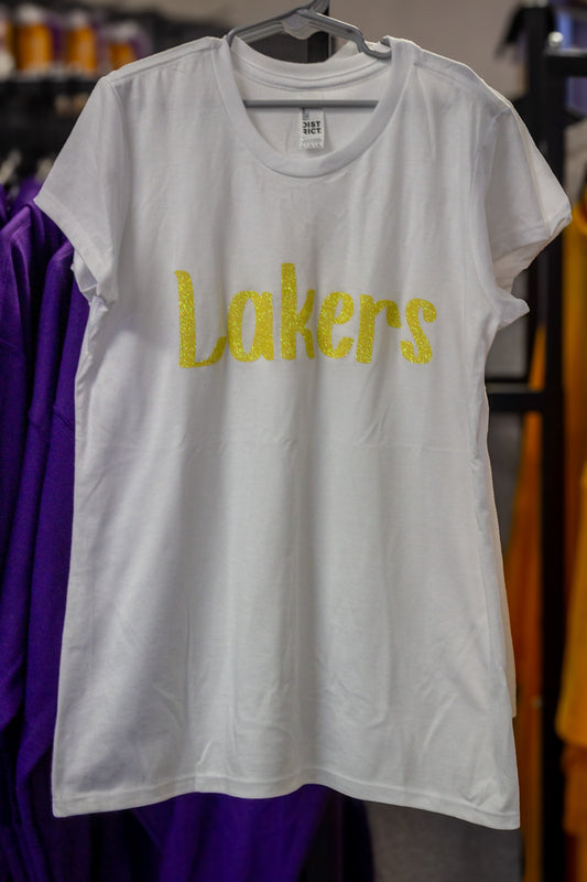 Lakers Glitter Girl's Shirt