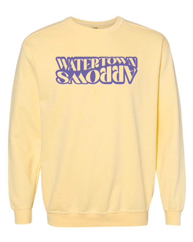 Arrows Backwards Comfort Colors Crewneck