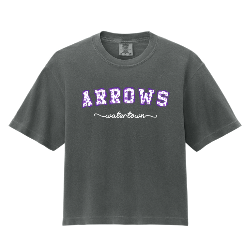 Arrows Floral Comfort Colors Heavyweight Boxy T-Shirt
