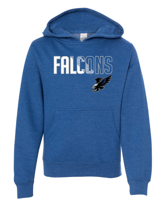 Falcons Youth Midweight Hooded Sweatshirt