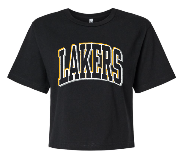 Lakers Ladies Fine Jersey Boxy Tee